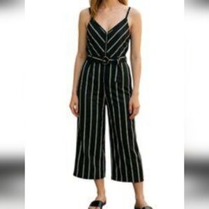Buckle Wide Leg Jumpsuit